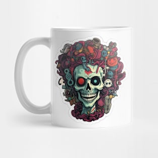 Robotic skull image Mug